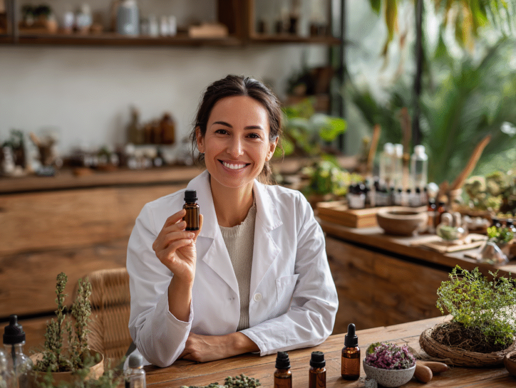 Un médico homeópata